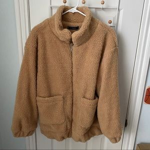 Light Brown Teddy Coat